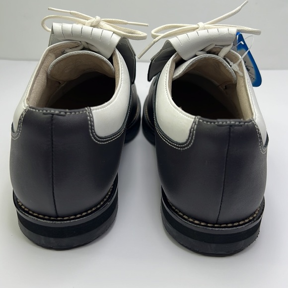 AQUA TAGS Women’s Black White Golf Shoes Sz 6.5 - Picture 6 of 12